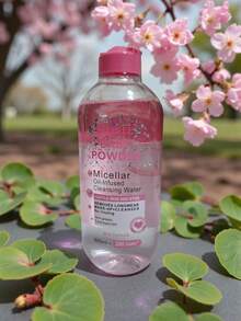 Heblee Loción Desmaquillante Agua Micelar con aceite 400 ml para 200 Usos - Blanco - Ver 4