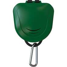 Ventilated Protective Mouth Guard Case Black - Green - View 1