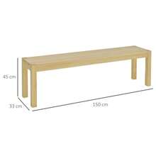 Table Benches - Camel - View 3