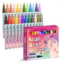 1pc Graffiti Pen, Waterproof & Quick-Drying Acrylic Marker Pen With Extra Fine Tip, Refillable Colored DIY Painting Marker - Nail Art Pen - View 13