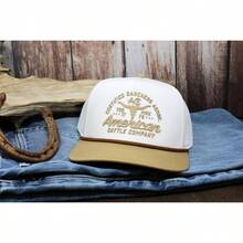 Certified Ranchers Association - Gorra ajustable - Talla Única + Caqui/ blanco - Ver 6