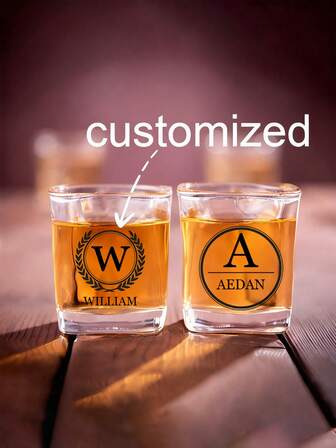 1pc Personalized Wedding Shot Glasses – Engraved Party Glasses, Wedding Gift For Guests, Unique Celebration Glassware, Custom Party Shot Glass, Engraved Wedding Gift, Wedding Celebration Glass, Custom Drinkware,Brunch-Ready