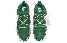 X Nike Air Force 1 Mid SP Leather 'Pine Green' Sneakers Men DR0500-300 - 彩色 - 查看 3