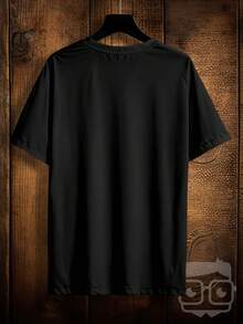 T-Shirt With The Phrase "Let's Despair Calmly" Fashion REF 3278 NERD DRESSING - Black - View 2