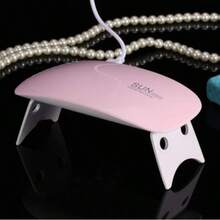 mini Lámpara de secado rápido UV LED de secado rápido para manicura y pedicura, 2 ajustes de sincronización 45s/60s - Multicolor - Ver 1