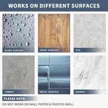 Gancho adhesivo, en gancho de ducha para bao negro, 4 piezas - black 4 piezas - Ver 6