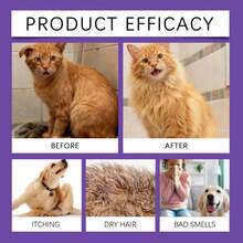 Pet Grooming Mousse, Gentle Ingredients Clean Odor, Keep Pet Fur Smooth And Shiny - 50ml - View 9