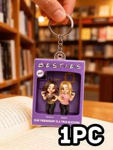1/3/5pcs Purple Toy Box Shaped Personalized Acrylic Keychain, Customized Souvenir, Can Upload Name And Photo, Christmas Gift For Parents, Couples, Family, Customized Acrylic Portrait Gift For Parents, Teachers, Backpack Pendant, Cute Classroom Souvenir, Christmas Decoration, Thanksgiving Gift, New Year Gift, Party Decor, Christmas Gift For Best Friends,Home Decor Living Room, Birthday Gift - Multicolor Acrylic Keychain - View 14