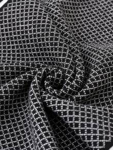 1 pieza Bufanda de punto de unicolor de poliéster para hombre, minimalista y versátil para uso diario