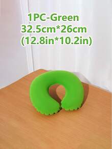 1pc Travel Pillow Neck Pillow Airplane Pillow Travel Car Home Office Travel Neck Flight Pillow Snap Button With Soft Cover, U Shaped Neck Pillow Portable Student Adult Pillow Pad, Supports Neck And Protects Cervical Vertebrae While Studying Or Riding In Car, Office Or Other Travel - Multicolor - View 21