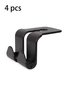 Crochet de voiture Crochets universels pour appuie-tête de siège de voiture Double crochet pour le rangement Sac de rangement suspendu pour siège arrière pour véhicules Support de téléphone portable multifonctionnel pour siège arrière de voiture pour différents modèles de voiture Accessoires de rangement et d'organisation pour l'intérieur de la voiture Essentiels automobiles - Multicolore - Voir 16