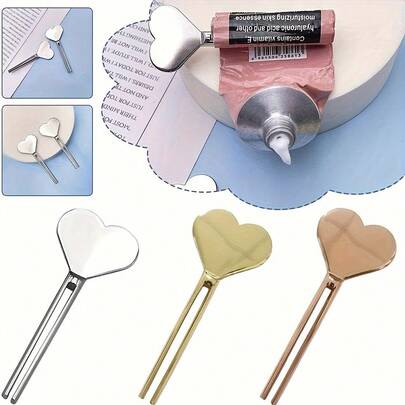 ミニ手動式歯磨き粉絞り出しツール、歯磨き粉&洗顔料絞り出し、バスルームアクセサリー