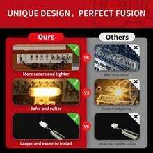 2.0 Kit de luces para - Boutique Hotel u2013 Innovadora iluminacin compatible con Icons 10297 u2013 Juego de modelos no incluido - verde - Ver 4