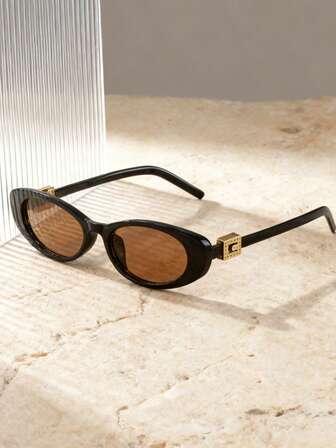 1 pieza Gafas de moda multicolor con estilo, estilo europeo y americano adecuado para la vida diaria, salidas, fiestas, viajes, todas las estaciones