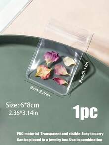 1个家居装饰客厅塑料花瓶，简约家居装饰，容器摆件，干湿两用花瓶，房间装饰，卧室家居装饰，卧室配件，适合斋月装饰、圣诞节装饰、情人节礼物 - 彩色 - 查看 10