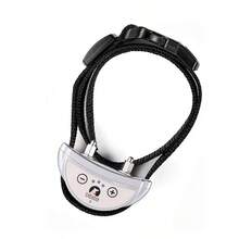 Collar antiladridos recargable por USB para perros, ajustable en sensibilidad, collar de entrenamiento para mascotas en negro, dorado y plateado - Multicolor - Ver 11
