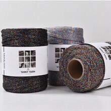 Sợi raffia ánh kim rộng 6mm, cuộn 150g, sợi thủ công tự làm cho túi xách, mũ, giỏ, trang trí phong cách Boho và mùa hè. - Nhiều màu - Xem 10