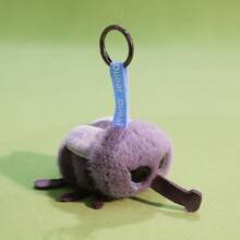 可爱毛绒昆虫玩偶钥匙扣，卡通蜜蜂、瓢虫、蜘蛛、毛毛虫玩偶，包包挂饰，节日及活动礼物