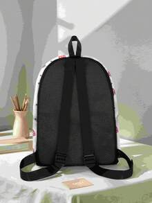 Mochilas con bolsillo bordado personalizado, mochilas universitarias personalizadas, mochilas de viaje, mochilas escolares, bolsas de computadora, mochilas personalizadas, moda casual - Multicolor - Ver 3