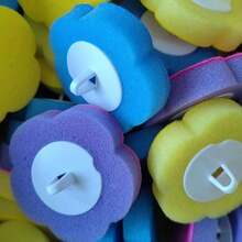 Disposable Toilet Brush Heads, Suitable For Toilet, Squat Toilet, Pet Litter Box Cleaning - Multicolor - View 3