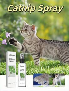 2支装 Yegbong 猫咪喷雾，有助于缓解猫咪焦虑，提升活力。这是一款健康喷雾。这款猫咪植物喷雾有助于缓解猫咪焦虑，改善它们的活动量和健康状况。这款猫咪植物喷雾香味持久，绳子耐啃咬耐抓挠，还能增加宠物的活动量。 - 100ml - 查看 5