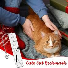 Marcapáginas de gato lindo, regalo para amantes de los gatos para lectura, marcapáginas de gato de aleación de zinc para mujeres, marcapáginas de gato divertido con colgante de pata de gato con corazón, marcapáginas de gato sonriente lindo para amantes de los libros, amantes de los gatos, regalos de gato para mujeres, marcapáginas lindos para mujeres, niñas, niños, regalos para amantes de los libros, regalos para amantes de los gatos para mujeres y hombres lectores, marcapáginas navideños, accesorios de lectura, regalos de cumpleaños para amantes de los libros, rellenos de calcetines