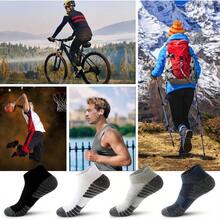 Calcetas para Hombre 8 Pares, Calcetines Deportivos Algodon Transpirables, Tines Cortos Casual Bajos, Calcetas Absorbe el sudor y antiolor para Futbol, Correr, Ciclismo, Gym - negro (M-8 Pare) - Ver 8