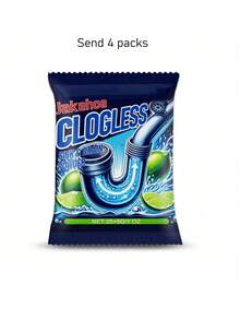 Jakehoe Pó Desentupidor de Drenos, Dreno de Pia de Cozinha, Dreno de Banheiro, Removedor de Cabelo, Sabão, Espuma e Gordura, Pó Desentupidor de Drenos - Em pó - Visão 7