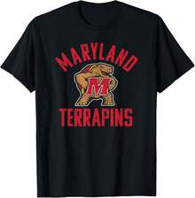 Unrsity Of Maryland Terrapins Large T-Shirt - 黑色 - 查看 1