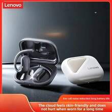 Lenovo EA340 Bluetooth Wireless Earbuds TWS Hanging Ear Style Earphone Bluetooth 5.4 Touch Control Long Battery Life With Mic