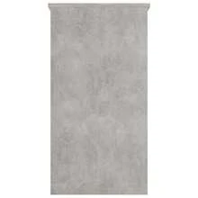 vidaXL Biurko, Betonowy Szary, 80x40x75 cm, Drewno Inżynieryjne - Brązowy - Zobacz 4
