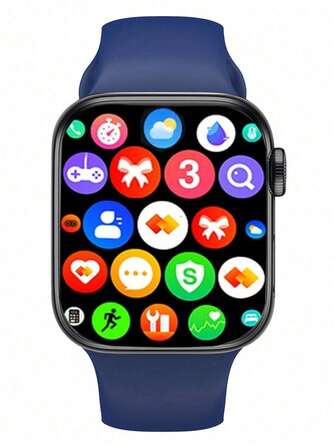 1.85" HD Curved Color LED Screen Smart Watch For Women, Supports Multi-Language, Full Touch Screen, Built-In Music Player, Calling, Notifications And Games, 200mAh Large Battery