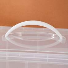 3 Tier Stackable Cupcake Carrier Box Muffin Cake Holder Plastic Clear Container - 無色 - 查看 11