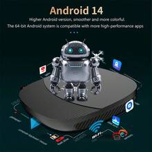 Q96 OHP 64G 4K Ultra HD Android TV Box, Allwinner H313 Chip, Supports 4G/5G WiFi, Voice Remote Control, OTA Update, Pre-Installed Apps, Compatible With Displays & TVs, Smartphone Screen Mirroring, Suitable For Household Use - Black - View 9