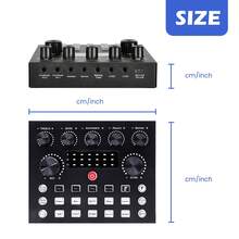 2026 Upgraded Podcast Equipment Bundle For 2, Recording Studio Package With Pro Audio Interface And Podcast Microphone For Gamer Podcasting, Recording, Singing, Streaming - 黑色-F998音效卡套裝+1個麥克風 - 查看 11