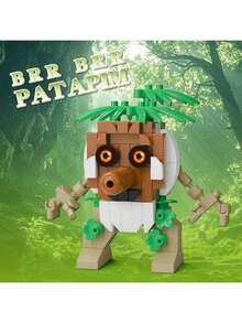 New Italian Brainrot Animals Tralalero Tralala Building Blocks Tralalelo Tralala SharkBricks Tralala Figures Bricks Toy Decorations Gift - Multicolor - View 8
