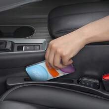 Universal Car Seat Gap Organizer, Car Seat Storage, Anti-Drop And Leak Car Storage Organizer, Can Store Phone, Keys, Cards And Other Items - Multicolor - View 9