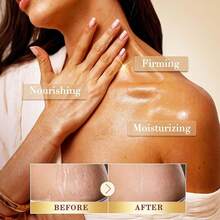 Magic Firming Body Oil & Anti Cellulite Massage Oils For Massage Therapy, Body Firming Oil For Crepe Skin, Cellulite Oils Skin Tightening & Stretch Marks Serum With Vitamin E, Men And Women - Red - View 5