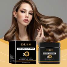 Nourishing Hair Mask, Improves Dry, Frizzy Hair And Restores Smooth, Nutritious Hair - Black - View 1