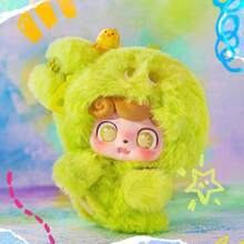 Miniso Q-Bao Plush Monster Series Blind Box Plush Vinyl Pendant, Multi-Expression Cute Style Bag Pendant And Keychain Accessory (1 Piece Randomly Shipped)