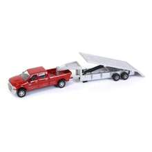 Blasters & Foam Play For Teenager - Dodge Truck With Trailer and Bales - View 2