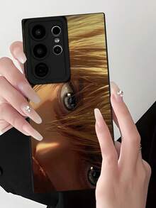 Funda para teléfono con diseño de ojos anime, color dorado, protección anti-golpes, ideal para fans de animé, material resistente Cubierta de teléfono de colores mixtos con estampado completo para 17 PRO MAX/17 AIR/15 ProMax/16 PROMAX/Galaxy S22/S23/S24/S23 Plus/S24 Ultra/S25/A15/A33/A23, cubierta de Halloween, estética de cubiertas, cubierta 2D plana, cubierta vintage, cubierta de collage, cubierta de moda, cubierta con flores, cubierta cool, cubierta adorable, diseño de impresión UV, seguidores de , amantes de la moda - Color mixto 1 - Ver 8