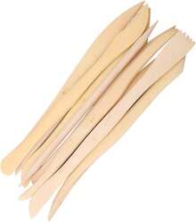 10 Unids/set Herramienta de Modelado de Talla de Arcilla de Madera Herramientas de Escultura de Cerámica - 1 - Ver 2