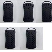 1PC Silicone Exfoliating Body Scrubber, 2 In 1 Silicone Body Shampoo Brush, Soft Silicone Loofah For Sensitive Skin, Shower Silicone Hair Scalp Massager, Easy To Clean, Lather Well