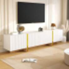 Muebles para televisión y centros de entretenimiento - Blanco - Ver 3