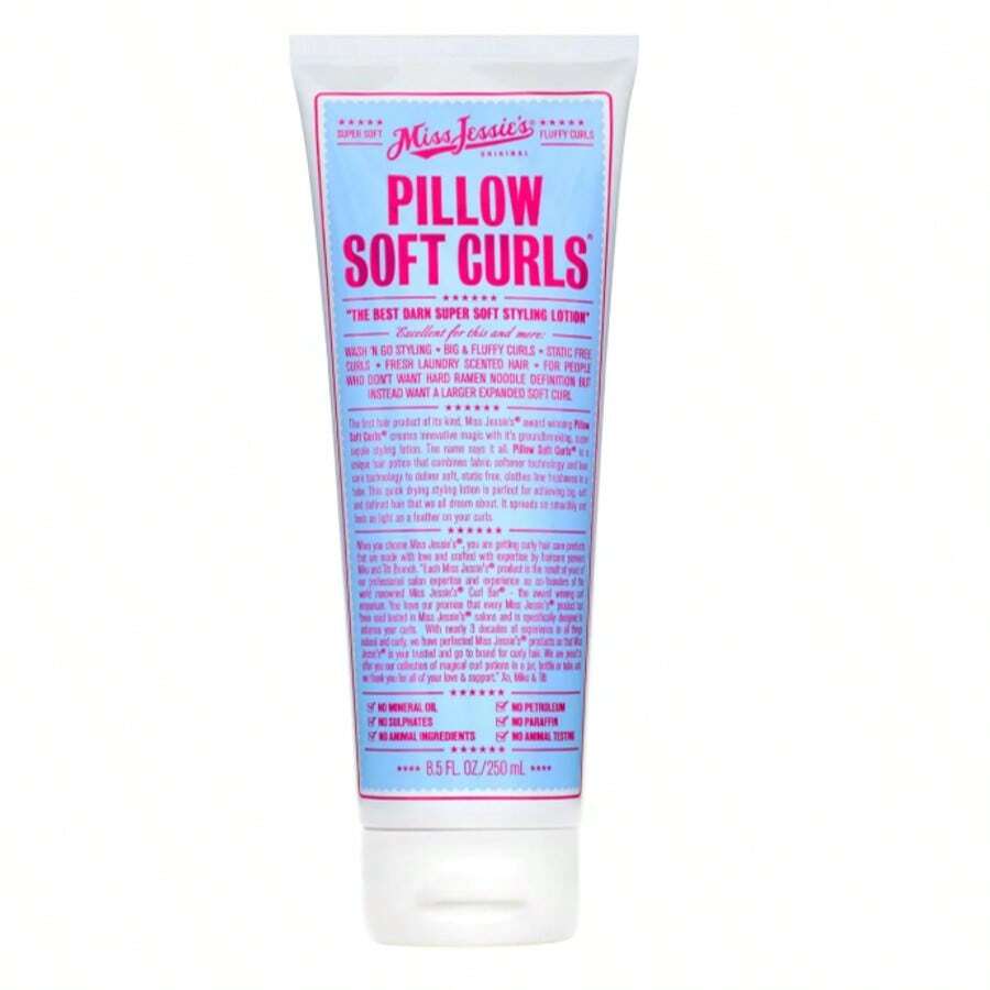 Miss Jessie's Pillow Soft Curls Unisex Lotion 8.5 Oz - 玫瑰紅 - 查看 1
