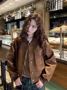 Women Jackets - màu nâu - Xem 1