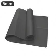 173*61*0.3/0.4/0.6厘米 EVA防滑瑜伽垫，加宽加长，轻便易携，快速折叠，适合室内外健身、普拉提、平板支撑（粉色/紫色/蓝色/黑色/绿色）