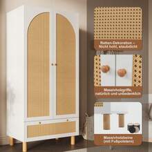 Bedroom Armoires - White - View 4