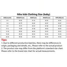 Nike 男童字母图案印花圆领套头长袖针织卫衣 NY2432176PS-001 - 白色 - 查看 6